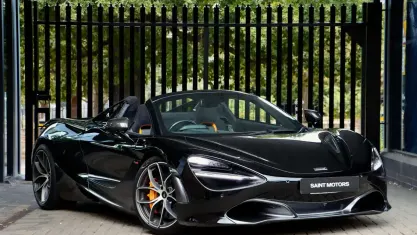 Used McLaren 720S 721 HP (530 kW) 2021 Black Cabriolet