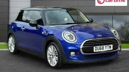 Used Mini Cooper Hatch 136 HP (100 kW) 2018 Blue Hatchback