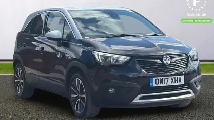 Used Vauxhall Crossland X Elite 110 HP (80 kW) 2017 Black SUV