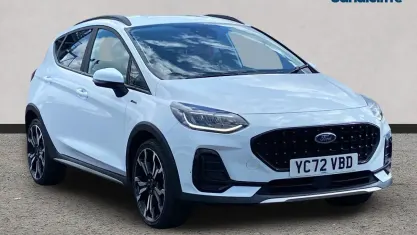 Used Ford Fiesta Active 100 HP (73 kW) 2022 White Hatchback