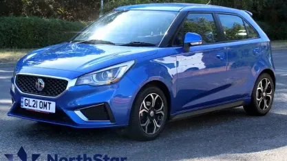 Used MG MG3 Exclusive 106 HP (77 kW) 2021 Blue Hatchback