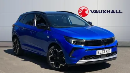 Used Vauxhall Grandland X Ultimate 131 HP (96 kW) 2023 Blue SUV