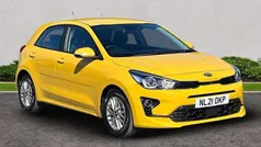 Yellow Used 2021 Kia Rio 2 Hatchback | £12,625 (Fair price)