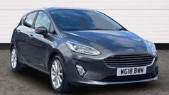 Grey Used 2018 Ford Fiesta Titanium Hatchback | £10,690 (Fair price)