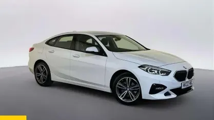 Used BMW 218 Sport Line 136 HP (100 kW) 2022 White Coupe