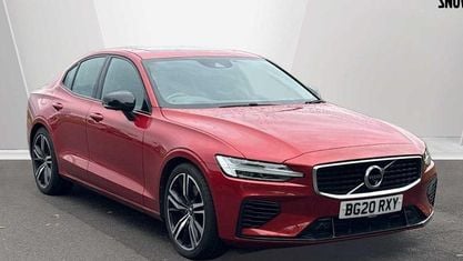 Begagnad Volvo S60 R-Design 390 HK (286 kW) 2020 Röd Sedan
