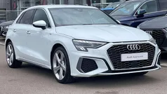 White Used 2023 Audi A3 S-Line Hatchback | £20,507 (Fair price)