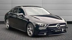 Black Used 2021 Mercedes A180 AMG line Sedan | £18,195 (Fair price)