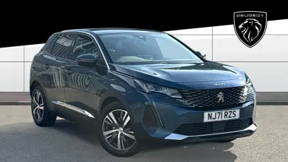 Used Peugeot 3008 Allure 131 HP (96 kW) 2021 Blue SUV
