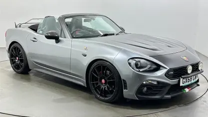 Used Abarth 124 Spider 170 HP (125 kW) 2018 Grey Cabriolet