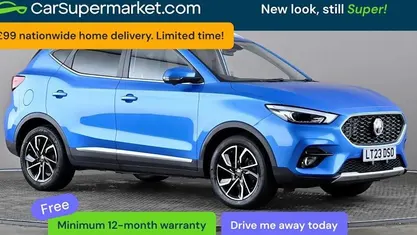 Used MG ZS Exclusive 111 HP (81 kW) 2023 Blue SUV
