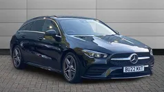 Black Used 2022 Mercedes CLA180 AMG line Sedan | £17,990 (Super price)