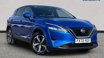 Used Nissan Qashqai N-Connecta 190 HP (139 kW) 2022 Blue SUV