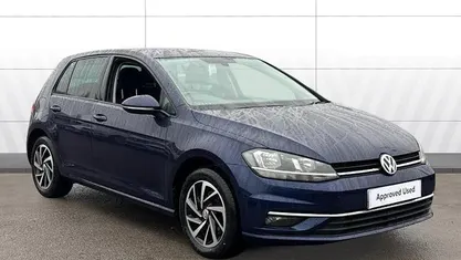 Blue Used 2019 VW Golf VII Match Hatchback | £10,495 (Fair price)