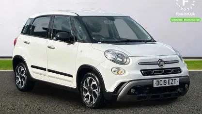 Used Fiat 500L Cross 95 HP (69 kW) 2019 White MPV