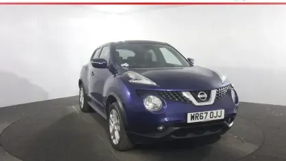 Used Nissan Juke N-Connecta 116 HP (85 kW) 2017 Blue SUV