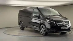 Black Used 2023 Mercedes V300 AMG line MPV | £61,500 (Fair price)