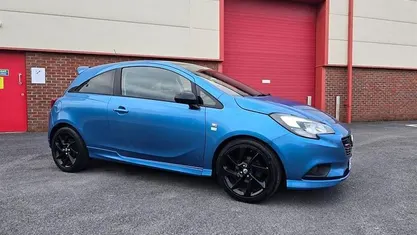 Used Vauxhall Corsa Edition 75 HP (55 kW) 2018 Blue Hatchback