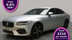 Silver Used 2018 Volvo S90 R-Design Pro Sedan | £16,952 (Fair price)