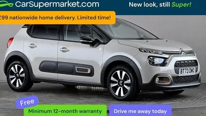 Used Citroën C3 PureTech 110 HP (80 kW) 2023 Grey Hatchback