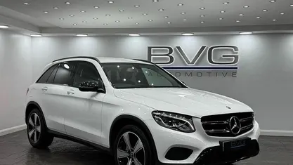 White Used 2018 Mercedes GLC250 Urban Estate | £16,494 (Good price)