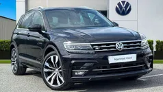 Black Used 2019 VW Tiguan R-line SUV | £23,989 (Fair price)