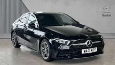 Black Used 2021 Mercedes A200 AMG line Sedan | £19,180 (Fair price)