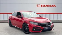 Red Used 2021 Honda Civic Sport Hatchback | £16,206 (Fair price)