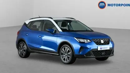 Used Seat Arona SE 95 HP (69 kW) 2022 Blue SUV