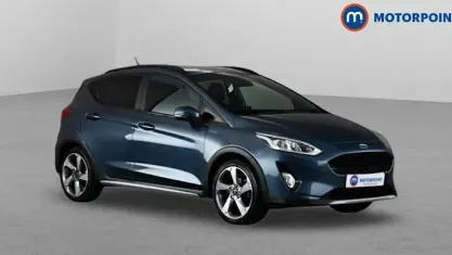Used Ford Fiesta Active 125 HP (91 kW) 2021 Blue Hatchback