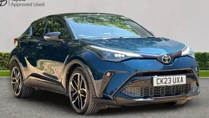 Used Toyota C-HR Sport 122 HP (89 kW) 2023 Midnight teal bitone SUV