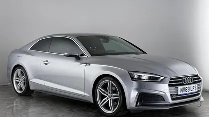 Silver Used 2020 Audi A5 S-Line Coupe | £17,000 (Good price)