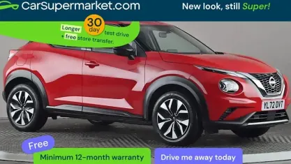 Used Nissan Juke Acenta 114 HP (83 kW) 2023 Red SUV