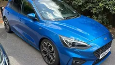 Blue Used 2019 Ford Focus ST-Line X Hatchback | £14,599 (Fair price)