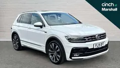 White Used 2019 VW Tiguan R-line SUV | £21,791 (Fair price)