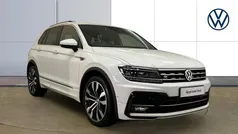 White Used 2019 VW Tiguan R-line SUV | £22,344 (Fair price)