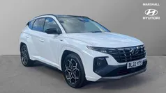 White Used 2022 Hyundai Tucson N Line SUV | £22,501 (Fair price)