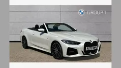 White Used 2022 BMW 420 M Sport Cabriolet | £31,495 (Fair price)