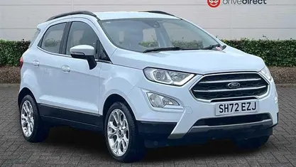 Used Ford Ecosport Titanium 125 HP (91 kW) 2022 White SUV