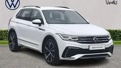 White Used 2021 VW Tiguan R-line SUV | £23,141 (Fair price)