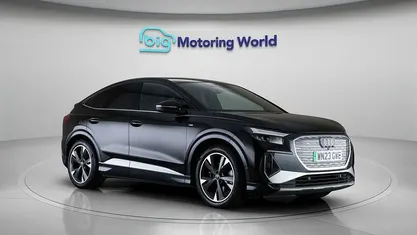Used Audi Q4 Sportback e-tron S-Line 125 kW (170 HP) 2022 Black SUV