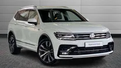White Used 2021 VW Tiguan Allspace R-line SUV | £26,865 (Fair price)