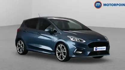 Używany Ford Fiesta ST-Line 101 KM (74 kW) 2019 Niebieski Hatchback
