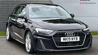 Used Audi A1 Sportback S-Line 150 HP (110 kW) 2019 Black Hatchback