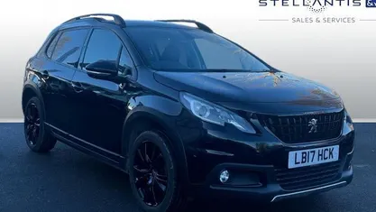Black Used 2017 Peugeot 2008 GT-line SUV | £9,720 (Fair price)