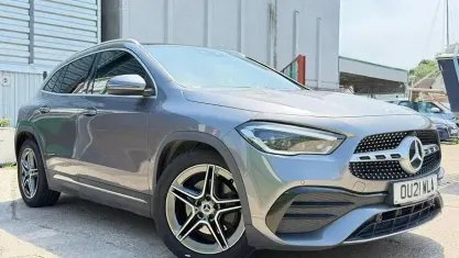 Used Mercedes GLA180 AMG line 136 HP (100 kW) 2021 Grey SUV