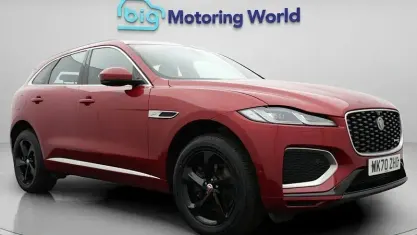 Used Jaguar F-Pace R-Dynamic 250 HP (183 kW) 2021 Red SUV
