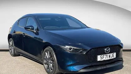 Used Mazda 3 Inclusive 122 HP (89 kW) 2021 Blue Hatchback