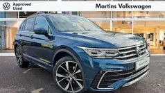 Blue Used 2021 VW Tiguan R-line SUV | £24,495 (Fair price)