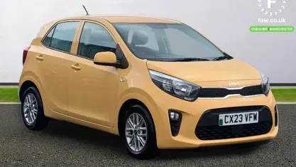 Used Kia Picanto 67 HP (49 kW) 2023 Yellow Hatchback